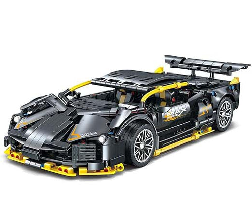 1215-Piece Sports Car Building Blocks | 1:14 Race Car Model Set | STEM Supercar Toy for Boys, Girls & Adults | Collectible Display, Engineering Kit