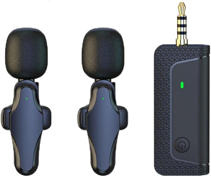 K35 Pro Wireless Lavalier Microphone (2023-24 New) – Enhance Your Audio Experience with Advanced Technology