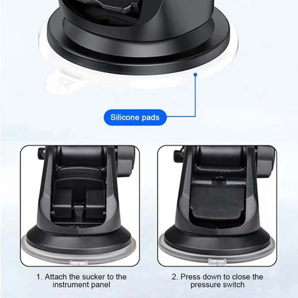 GD-HD643 Center Console Car Mount. Secure phone holder designed for easy reach in the center console area.