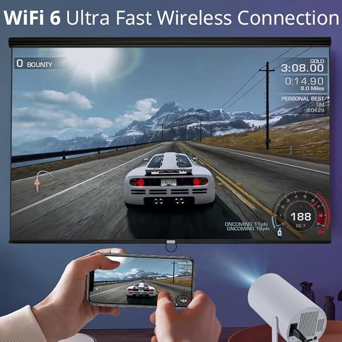 HY300 PRO 4K Projector – Android 11 Dual WiFi | 1080P & 1280x720P HD Home Theater | Ultimate Cinema Experience with High-Resolution Display