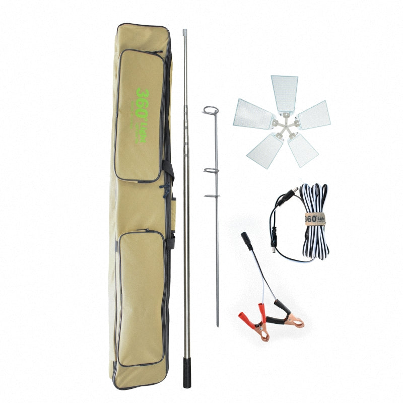 360° Light Manufacturer | Portable 12V Fishing Rod LED Camp Light for Outdoor Picnics and Fishing