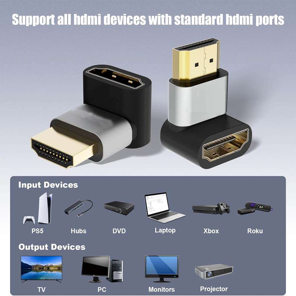 GD-CT082 8K HDMI Adapter 2.1 Version. High-speed image transfer device for HDTV, monitor & projector. Ultra HD connectivity.