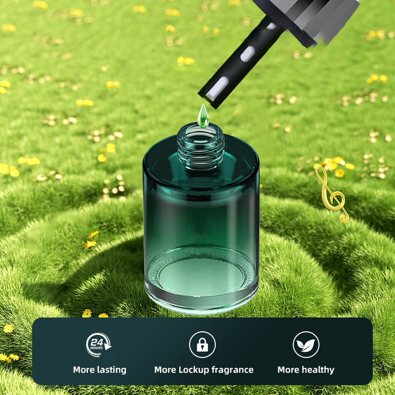 Car Air Freshener - Smart Aroma Diffuser with Colorful Lights & Essential Oils for Odor Elimination