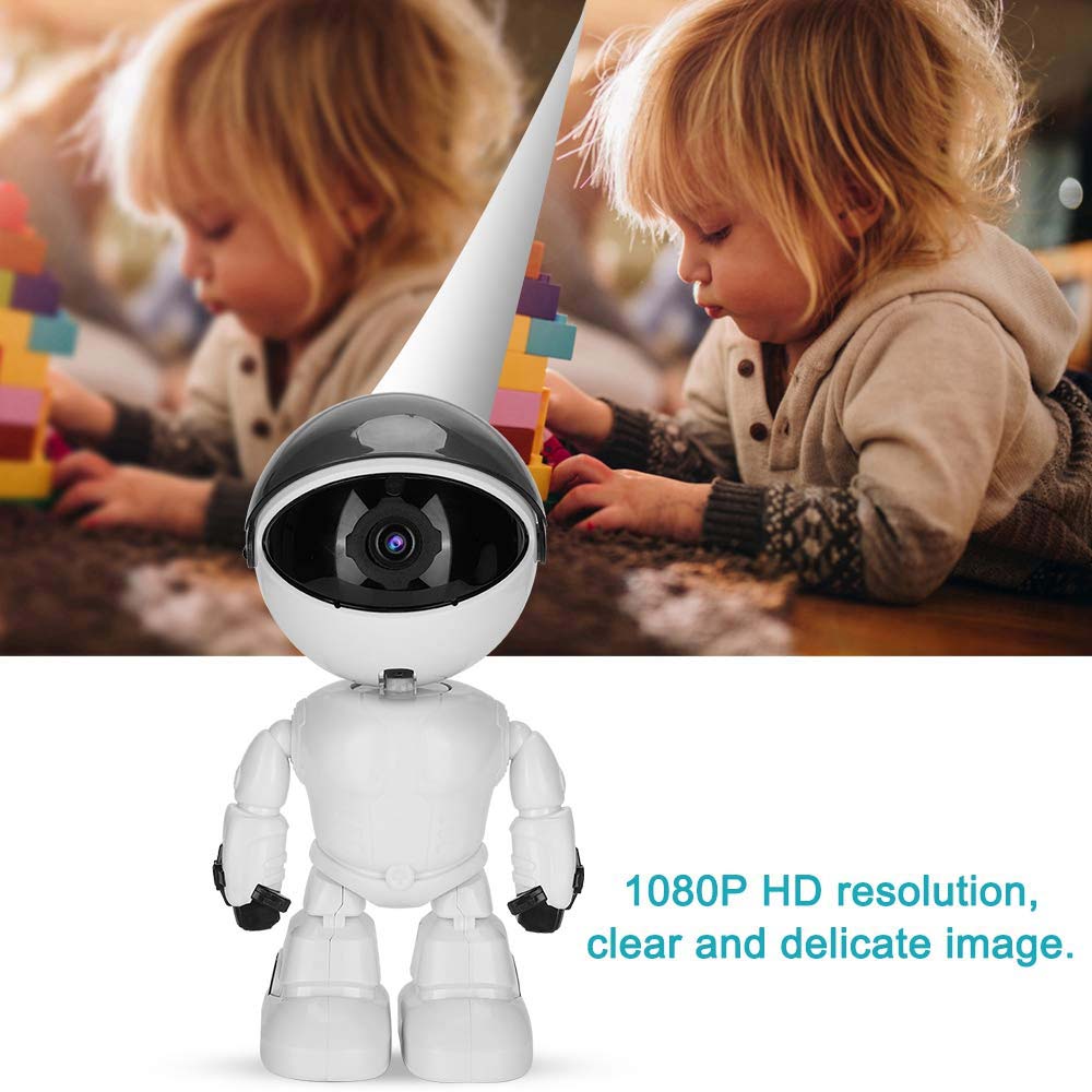 Smart Tracking WiFi Camera - 1080P Auto-Follow Baby Monitor & Home Security Cam with Phone App
