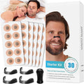 Premium 30 Pairs Anti-Snoring Magnetic Nasal Strips. Innovative sleep aid to reduce snoring & improve breathing. Skin-safe design.