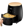 6L Multifunctional Digital Touch Air Fryer – High-Performance 2400W, Sleek Black Design for Healthier Cooking