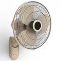 MWFV-433RC 16" Wall Mount Fan - Remote Control, 3-Speed, Adjustable Tilt, Quiet Operation for Home & Office