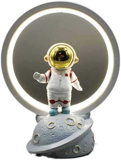 USB Plug LED Decorative Room Lights – Yoga Meditation Astronaut Modern Table Lamps | Ambient Home Decor Lighting for Relaxation & Inspiration