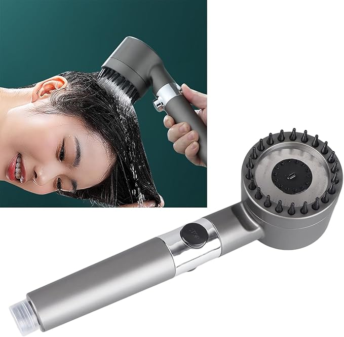 Adjustable High-Pressure Shower Head with Water Saving Filter – Ideal for Eco-Friendly Spa-Like Bathing