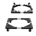 Adjustable Appliance Trolley with Wheels - Universal Stand for Refrigerator, Dishwasher, Air Cooler - Front & Top Load Support