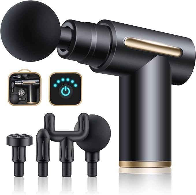 Deep Tissue Percussion Massage Gun – Your Compact Companion for Ultimate Muscle Relaxation