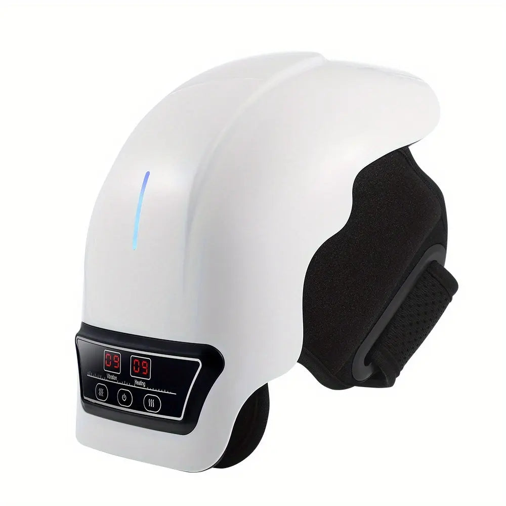 Physiotherapy Hot Compress Knee Massager | Joint Pain Relief Machine | 9 Gears Heating Knee Treatment | 3000mAh Battery, Type-C Charging | Custom Colors