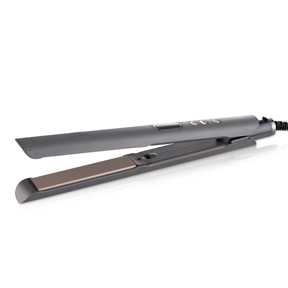 R.4483 Straightening Hair Dryer. Professional electric hair straightener with digital temperature control and 50W power for smooth styling.
