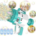 108 Holes Bubble Machine Gun | Ultimate Bubble Blitz for Summer Fun | High-Output Bubble Maker for Kids and Adults