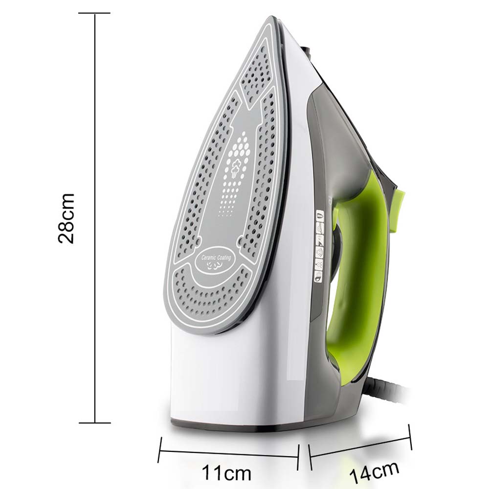 MI-2069 Smart Steam Iron - 1200W with Ceramic Soleplate, Auto Shut-Off & Vertical Steam