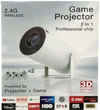 HY300 PRO 4K Projector – Android 11 Dual WiFi | 1080P & 1280x720P HD Home Theater | Ultimate Cinema Experience with High-Resolution Display