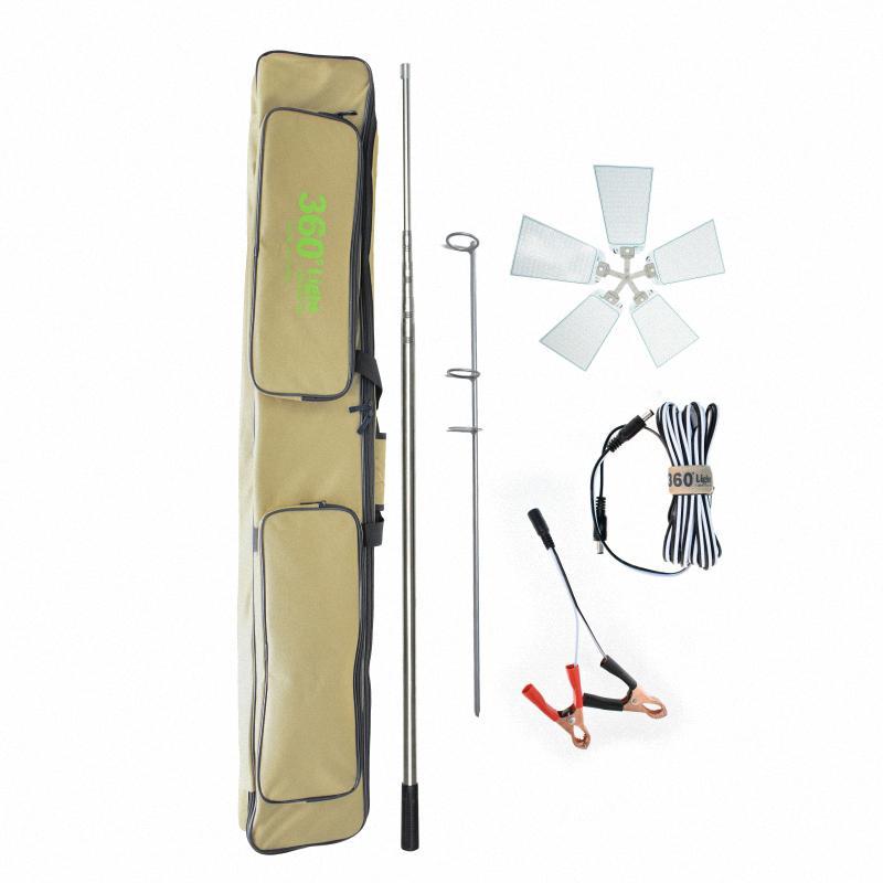 360° Light Manufacturer | Portable 12V Fishing Rod LED Camp Light for Outdoor Picnics and Fishing