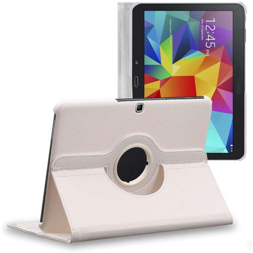 360° Rotating PU Leather Stand Cover Compitable for Samsung Galaxy Tab 4 10.1 Case - SM-T530/T531/T533/T535 (Multi)