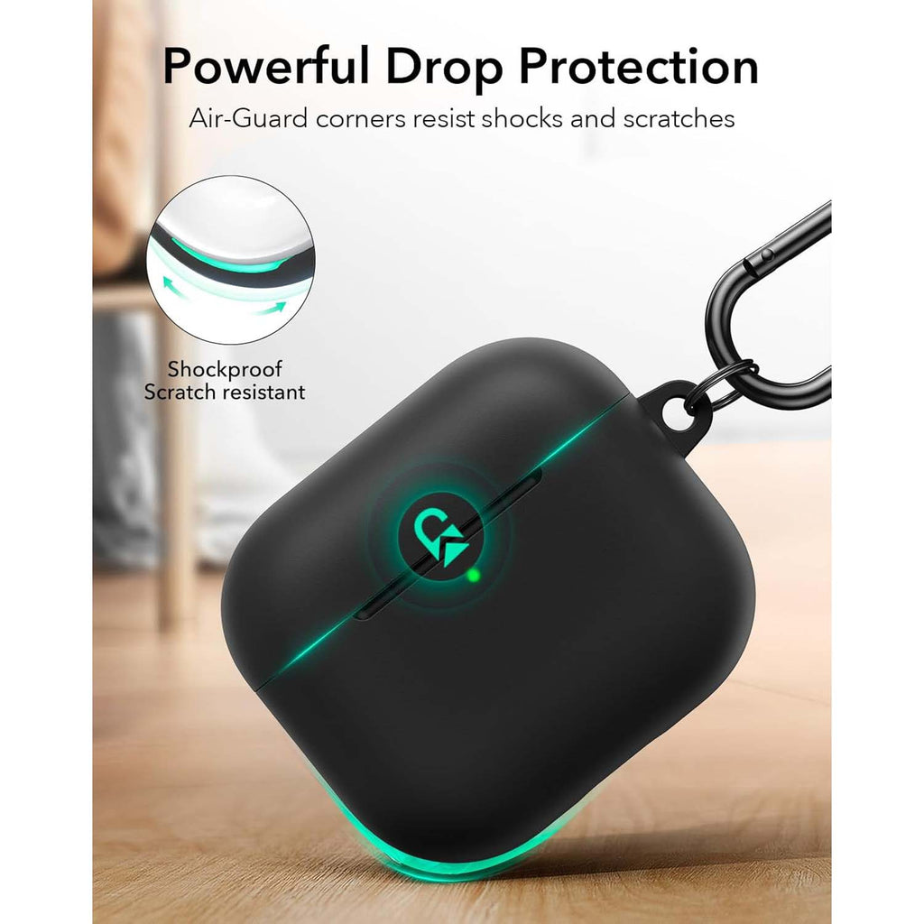 AirPods 4 Case (2024). USB-C compatible cover with magnetic lid lock & full drop protection. Soft multi-color cases.