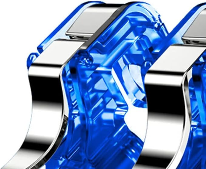 Metal Smartphone Mobile Gaming Trigger for PUBG – Gamepad Fire Button Aim Key L1 R1 Shooter Controller