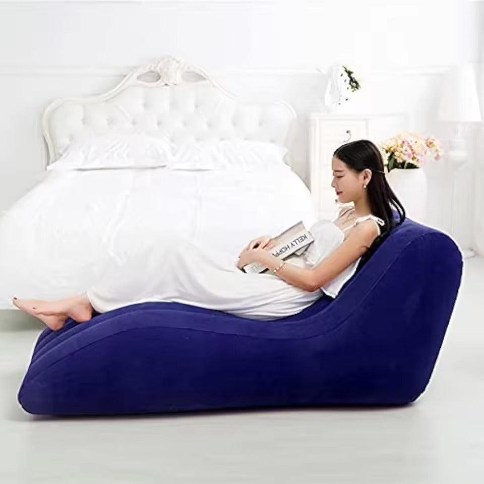 Folding Portable Inflatable Recliner Sofa