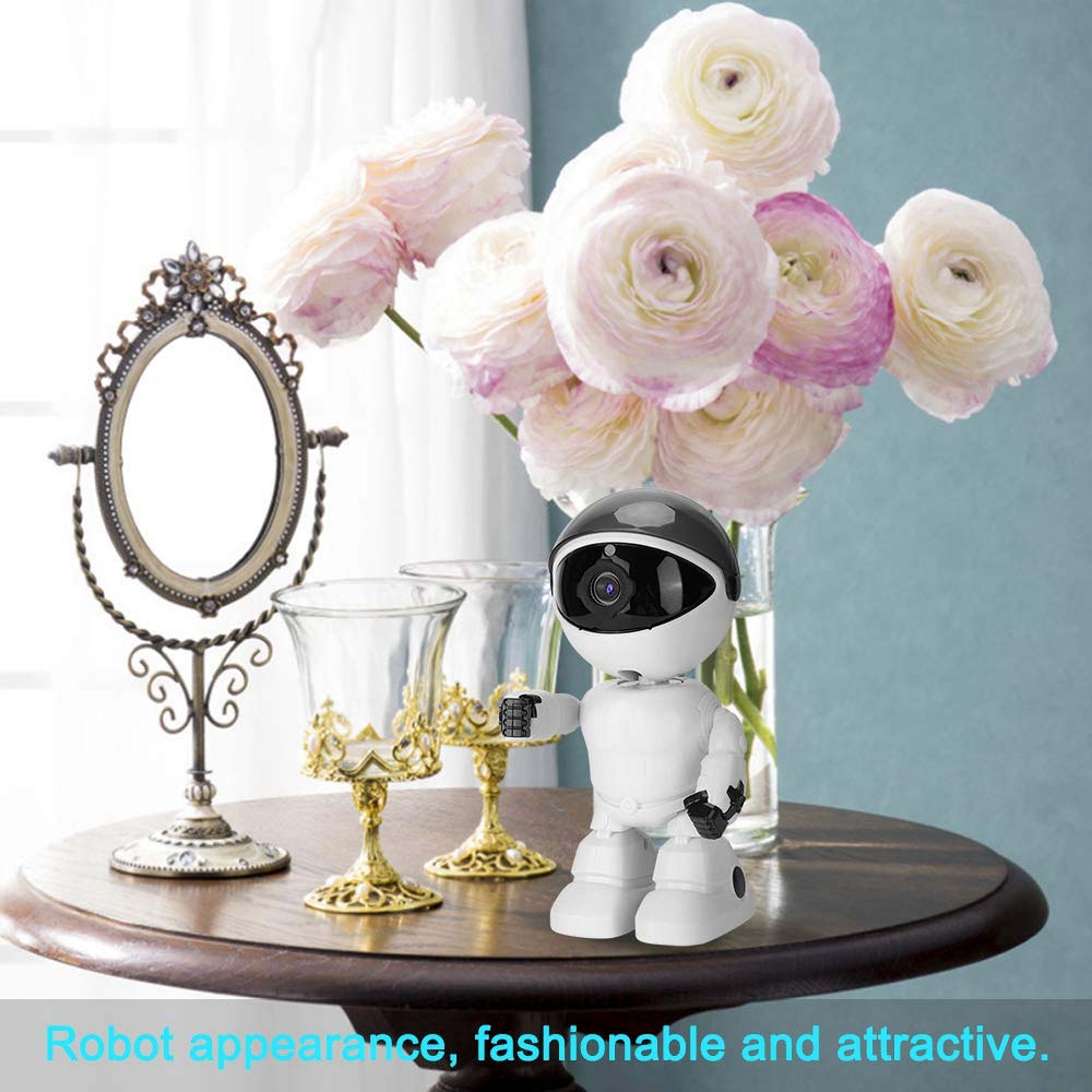 Smart Tracking WiFi Camera - 1080P Auto-Follow Baby Monitor & Home Security Cam with Phone App