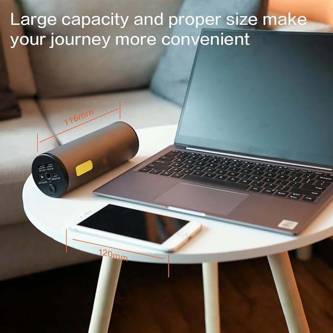 Multi-functional Portable Power Supply | USB Rechargeable | 12W Emergency Lights for Outdoor Camping | Suitable for Tent Lamps