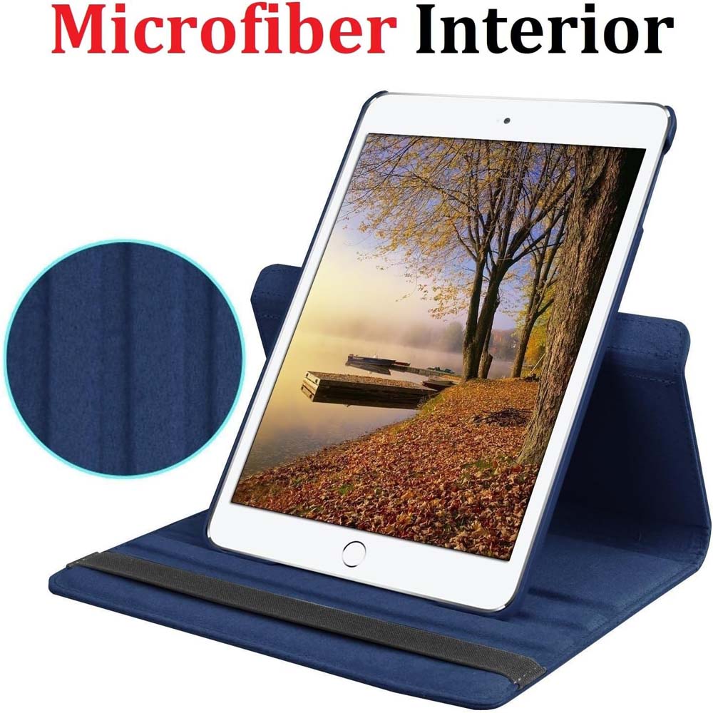 360° Rotating Case for iPad 10.2/10.5 - Auto Sleep/Wake Stand Cover with Multi-Angle Viewing (Multi Colour)