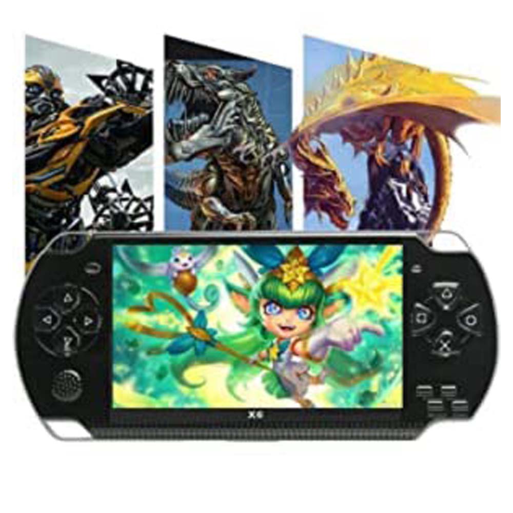 Classic Handheld Gaming Console – 4.3-Inch Display with 200 Retro Games and Integrated Camera
