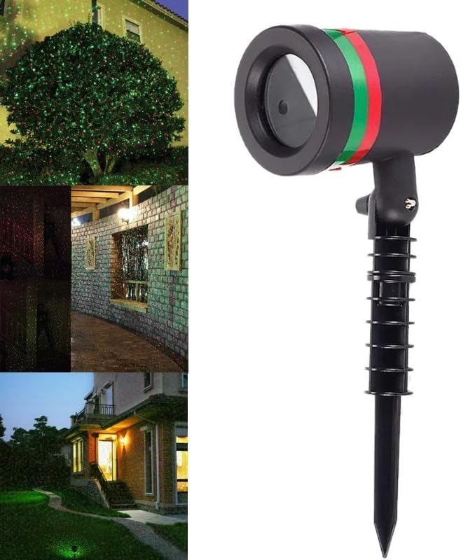 Indoor and Outdoor Laser Light Projector | Instantly Illuminate Your Home with Thousands of Dazzling Stars | Perfect for Parties, Holidays, and Décor