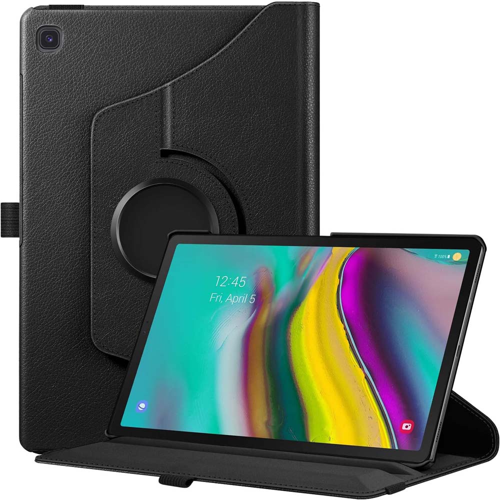 360° Swivel PU Leather Cover Compitable for Galaxy Tab S5e 10.5" Case -  w/Auto Sleep/Wake for SM-T720/T725/T727 (Multi)
