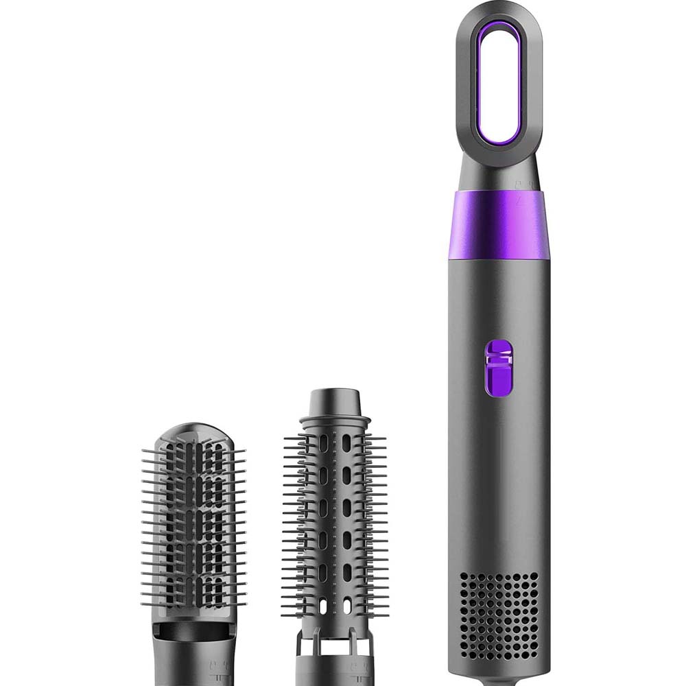5-in-1 Hot Air Comb – Multi-Functional Hair Styling Tool with Negative Ion Technology for Women