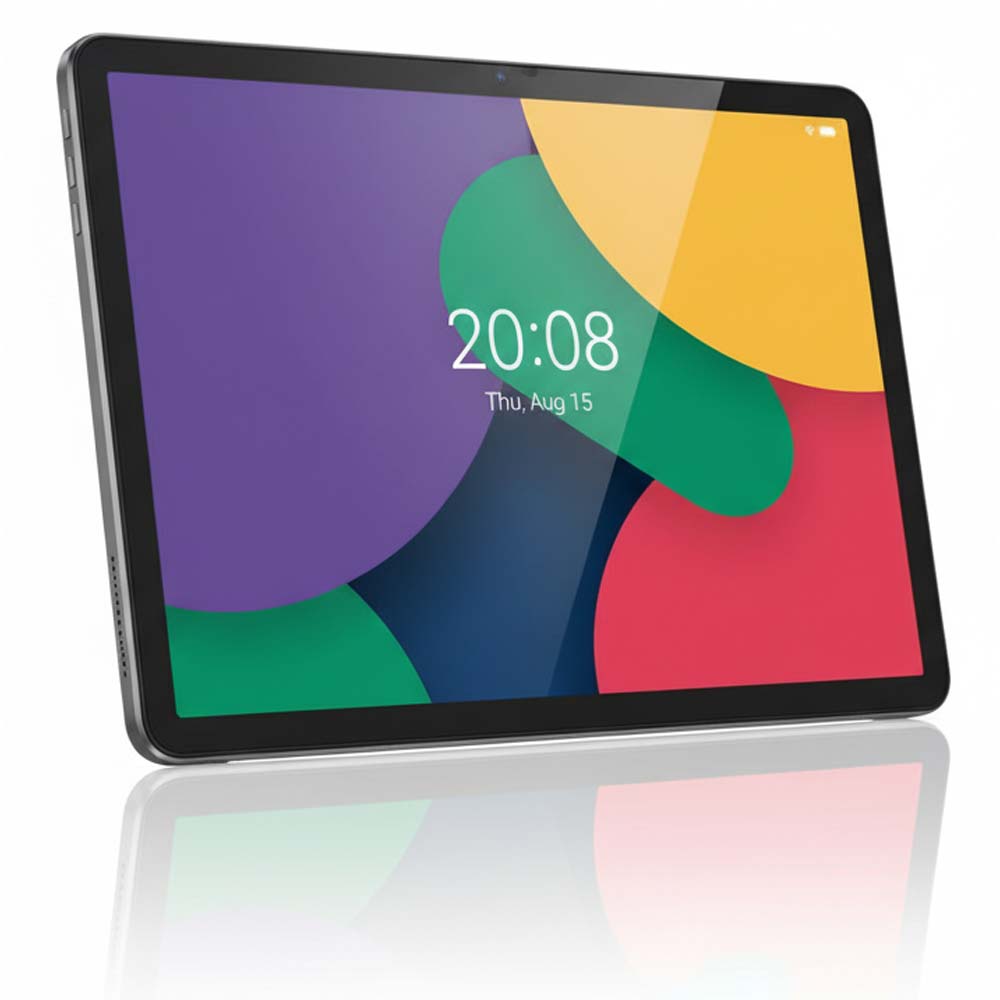 Tab 81 10.1-inch Android Tablet. Octa-core, 8MP+13MP cameras, 5000mAh battery & Android 15. Ideal for work and entertainment.