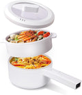 800W Mini Electric Cooker – Portable Hot Pot with Safety Features