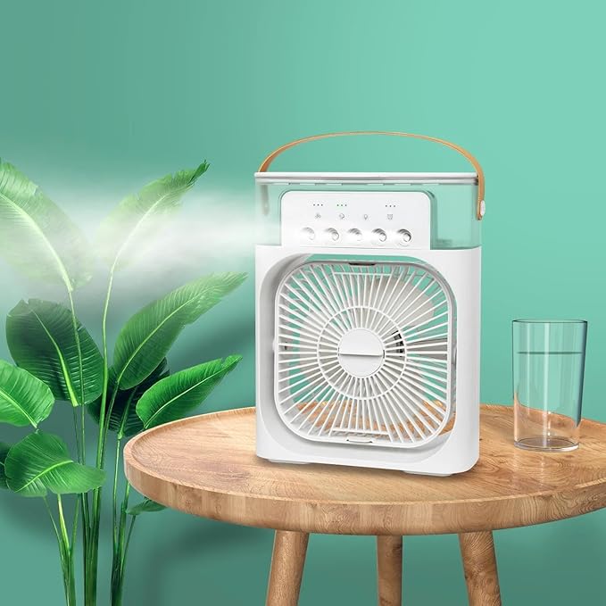600ml 2-in-1 Air Conditioner Humidifier – Your Ultimate Solution for Comfort and Aroma