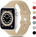 Silicone Strap Wristbands – Sport Replacement Bands for 42/44mm Series Watches