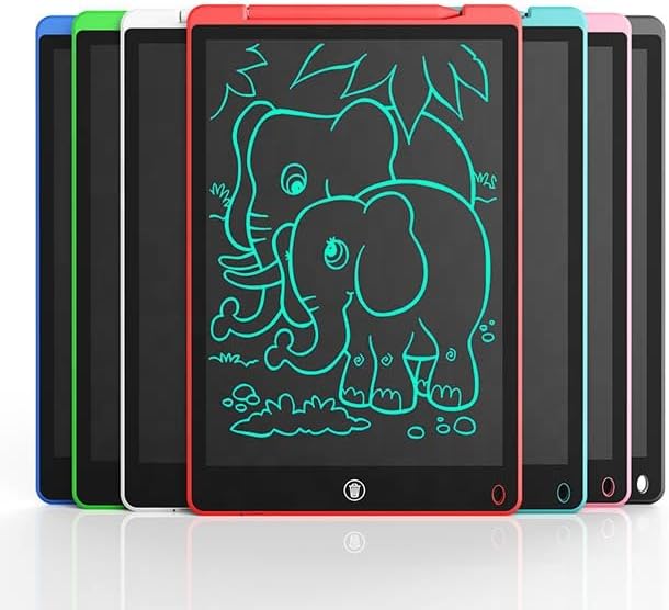 LCD Writing Board – Digital Drawing Slate with Cordless Graphics Pen | Battery-Free Portable E Writer | Educational Tablet Toy for Kids | Slate for Drawing & Recording