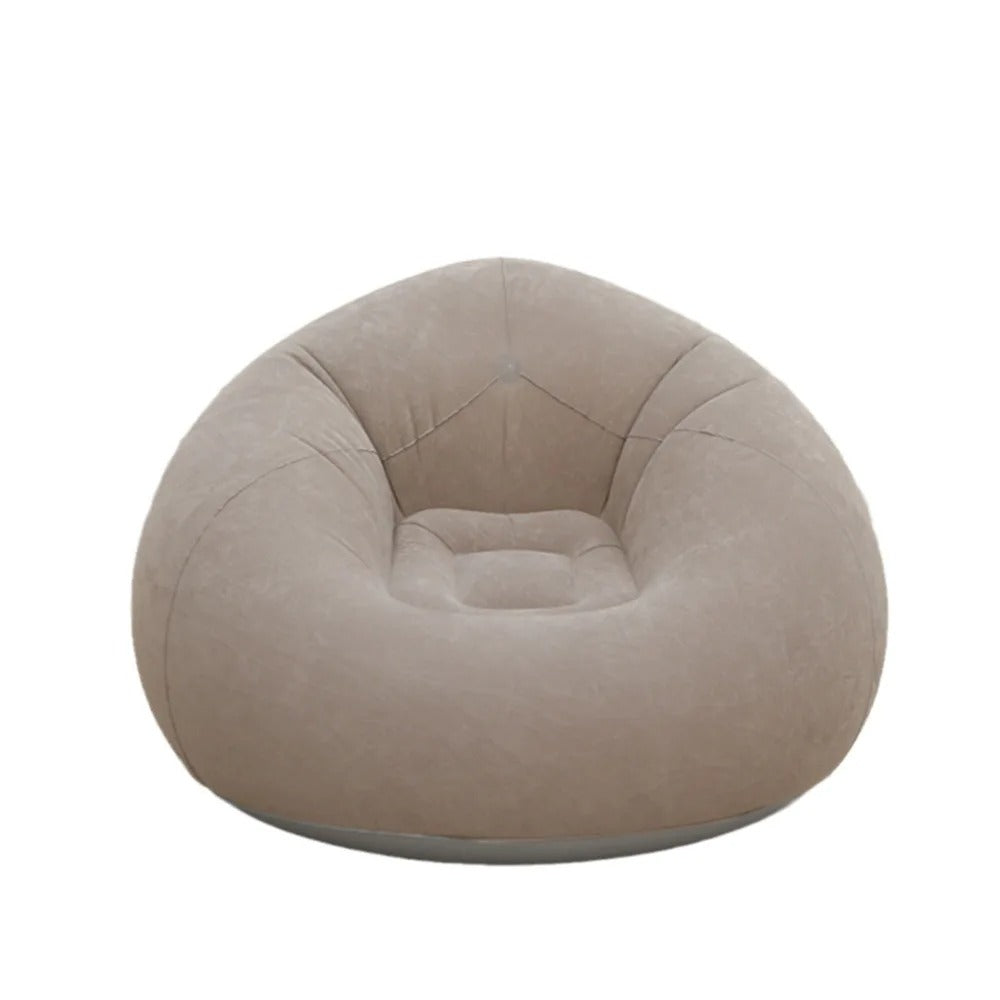 Portable Quick-Inflatable Sofa Chair | Plush and Comfortable Surface | Ideal for Living Room, Bedroom, and Outdoor Camping (Multi-Color)