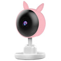 Smart WiFi Baby Monitor - No Glow Night Vision Camera with Bluetooth Remote, 360° Coverage for Child Safety