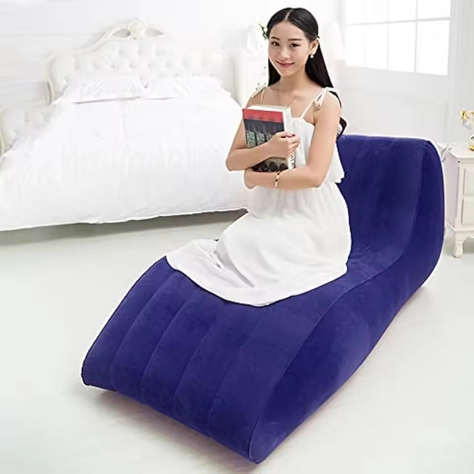 Folding Portable Inflatable Recliner Sofa