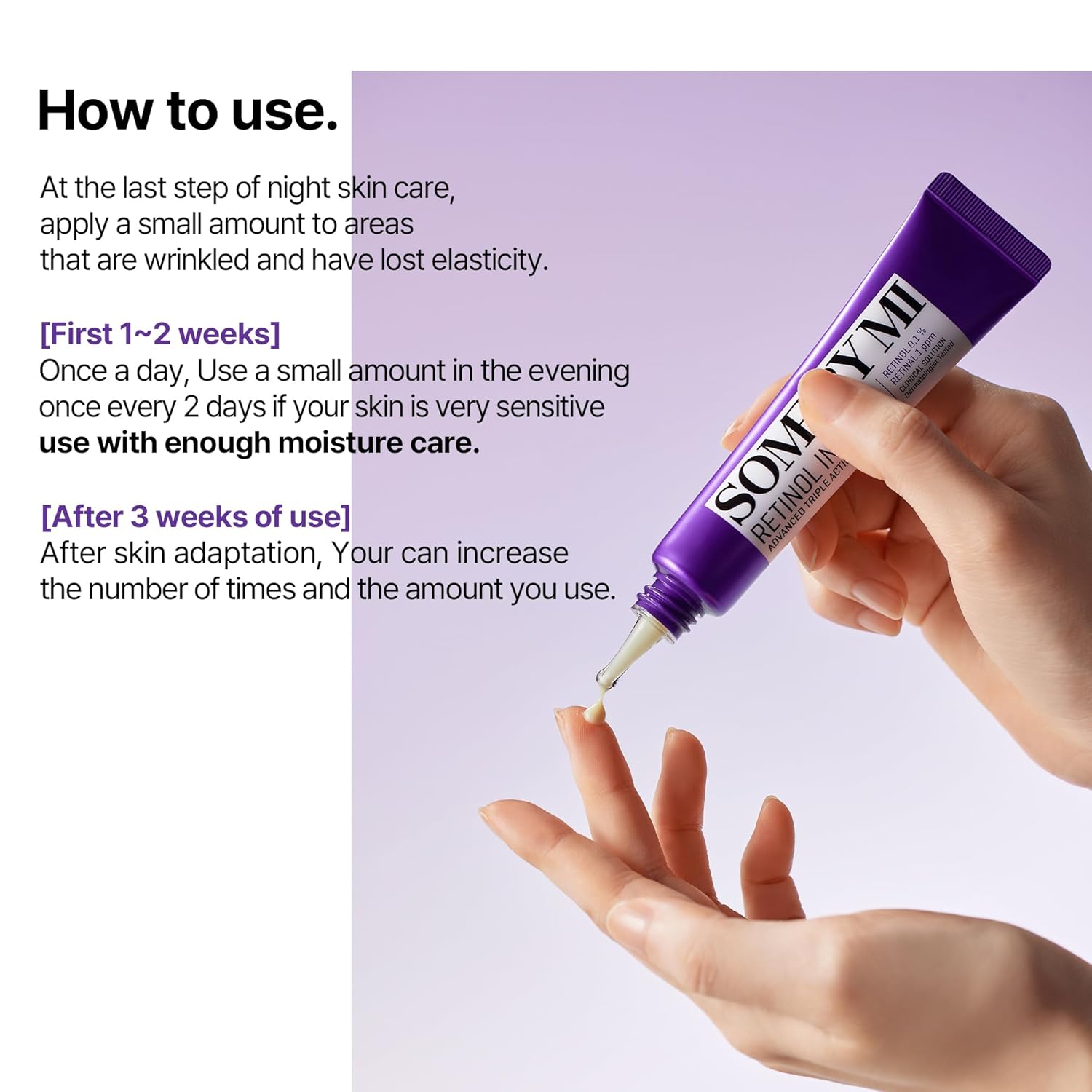 SOME BY MI Retinol Intense Advanced Triple Action Eye Cream – Korean Anti-Aging Eye Treatment with Retinol, Peptides & Niacinamide – 30ml / 1.01oz