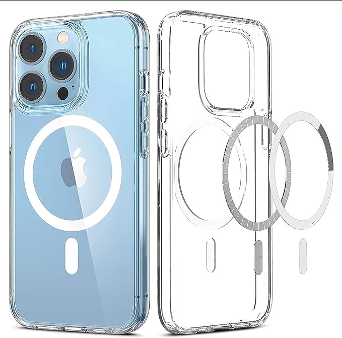 MagSafe Compatible Magnetic Phone Case with Camera Control | Military-Grade Shock Protection for iPhone 11, 11 Pro, 11 Pro Max – Includes Free Screen Protector