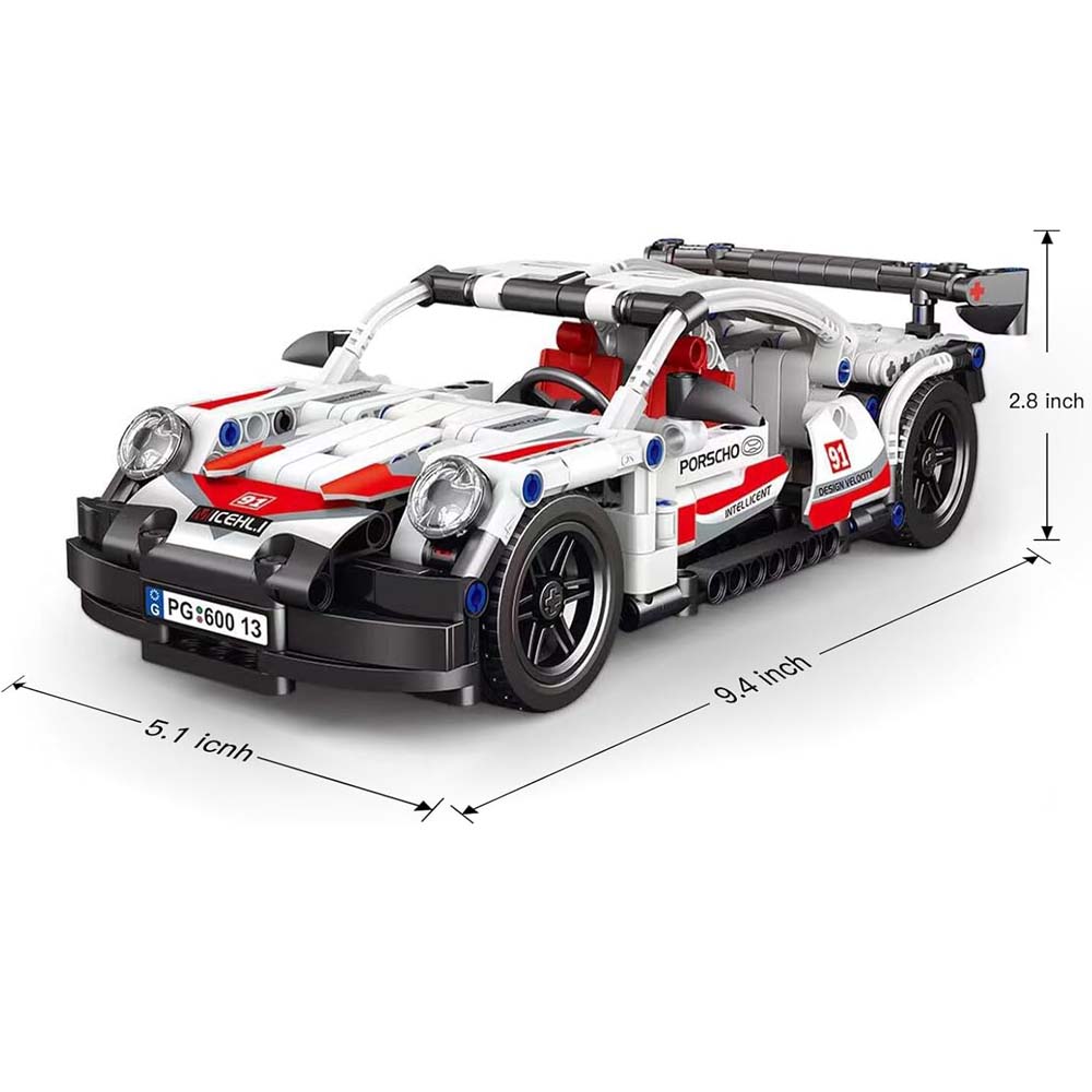 Come Alive Building Blocks Car Set. 446-piece construction toy for ages 6+. Creative STEM set compatible with major brands.
