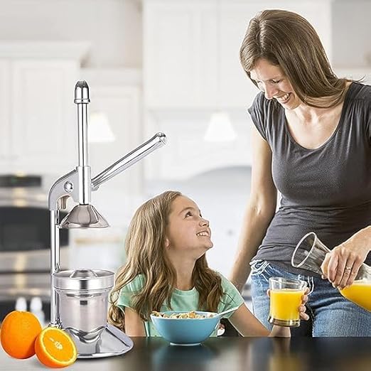 Commercial Manual Juicer – Professional-Grade Stainless Steel Hand Press for Elevating Your Juicing Experience