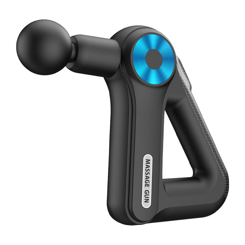Rechargeable Electric Muscle Massager - Portable Cordless Massage Gun for Body & Head, Intense Percussion Therapy