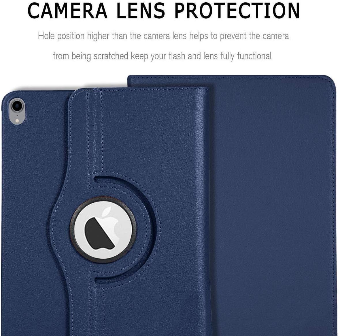 iPad Pro 12.9" Case (2015-2017) - 360° Rotating Wallet Folio with Auto Wake/Sleep & Shockproof Protection (Multi Colour)