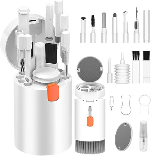 20-in-1 Electronic Cleaning Kit | Multifunctional Keyboard & Gadget Cleaning Tool Set for PC, Keyboards, Headphones, Laptops, and Cameras