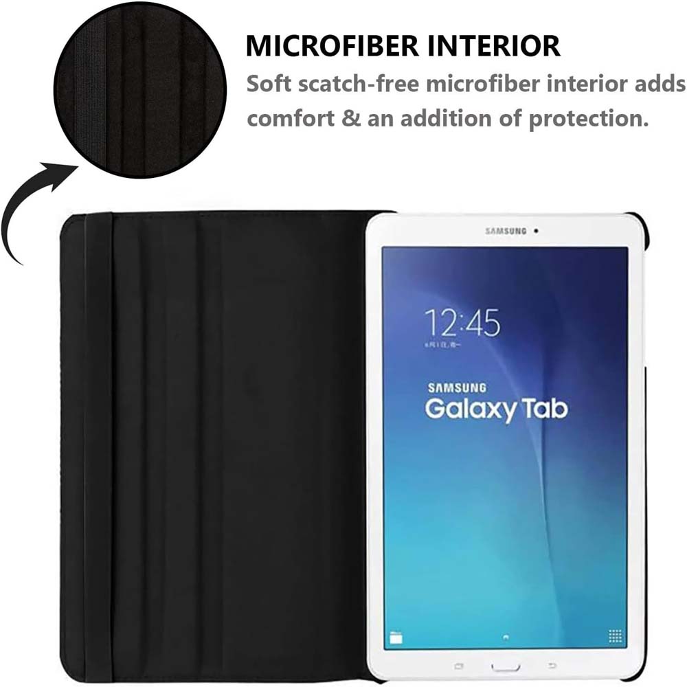 360° Rotating Stand Cover Compitable for Galaxy Tab A 7.0" 2016 Case -  SM-T280/T285, Full Protective PU Leather Case (Multi)