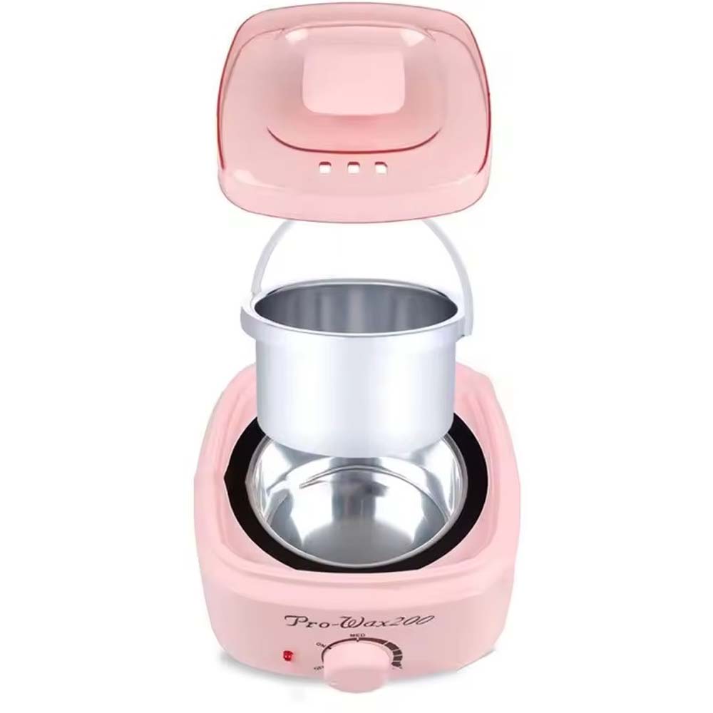 200 Pro Professional Wax Heater - Hair Removal Wax Warmer Machine for Salon & Home Use with Adjustable Temperature
