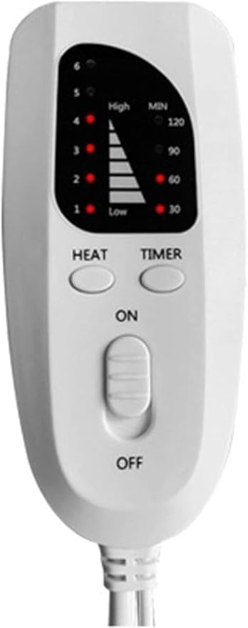 Electric Heating Pad | Multifunctional Electric Blanket with Timer for Shoulder, Neck, Back, Spine, and Leg Pain Relief